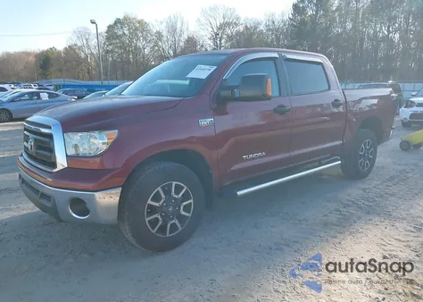 2010 Toyota Tundra Grade 5.7L V8 из США, поврежденный, VIN 5TFEY5F16AX075905